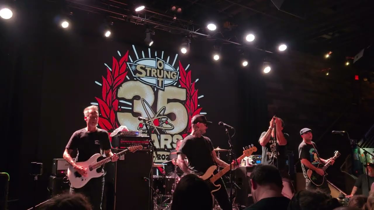 Strung Out - White Owls - Live in Sacramento, CA at Goldfield Trading Post 10/22/2025