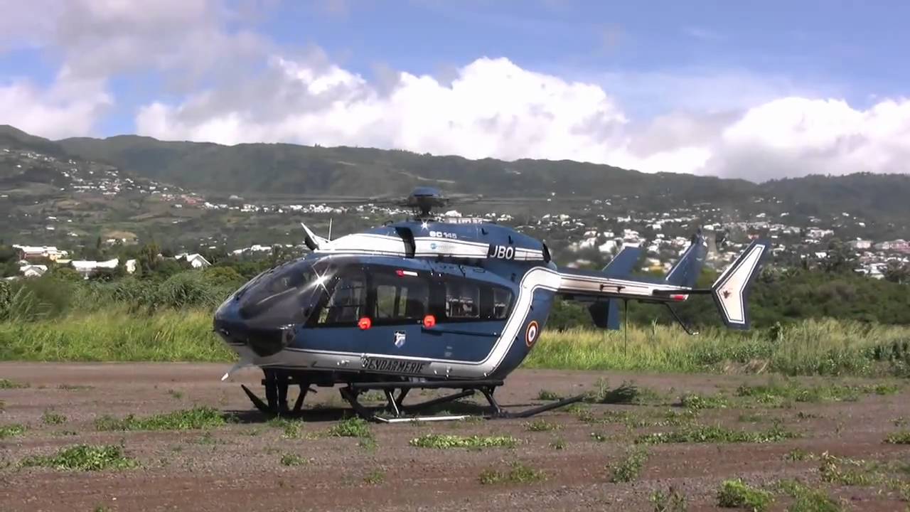 EC145 Starting Engines and Taking Off
