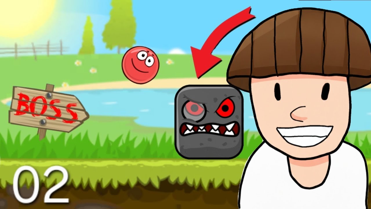 ENFRENTANDO O CHEFE DO MONÓCULO - Red Ball 4 - EP 2