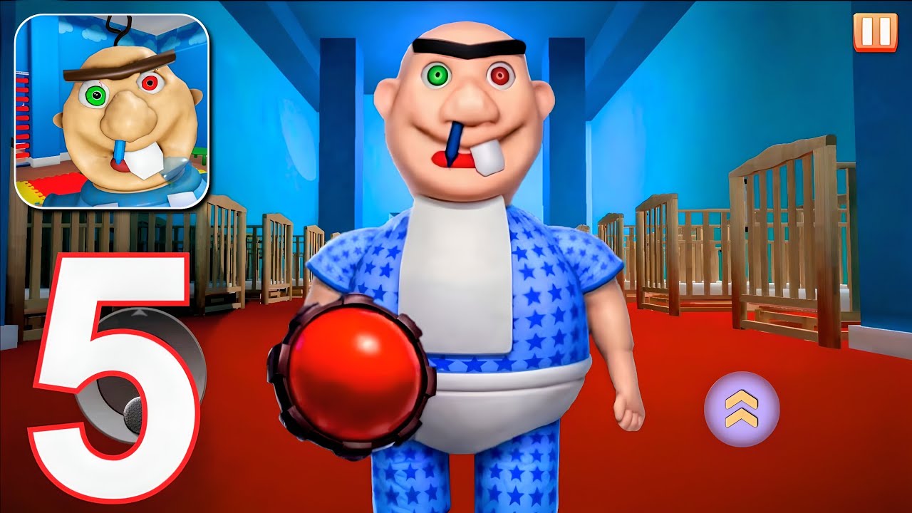 Escape Baby Bobby - Escape Giant Baby Obby Gameplay Walkthrough Part 5 (Android, iOS)