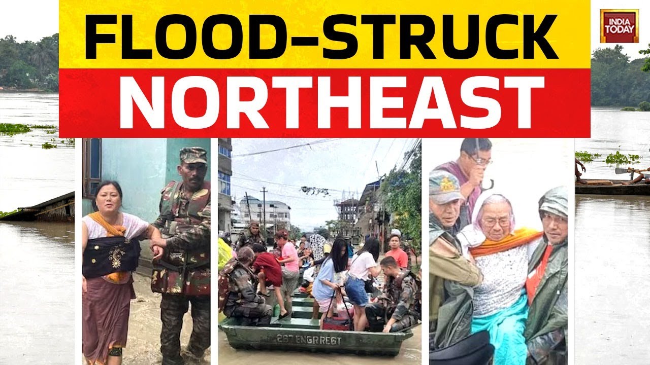 Northeast Faces Heavy Floods, Army's Rescue Underway | Monsoon | Manipur | India Today
