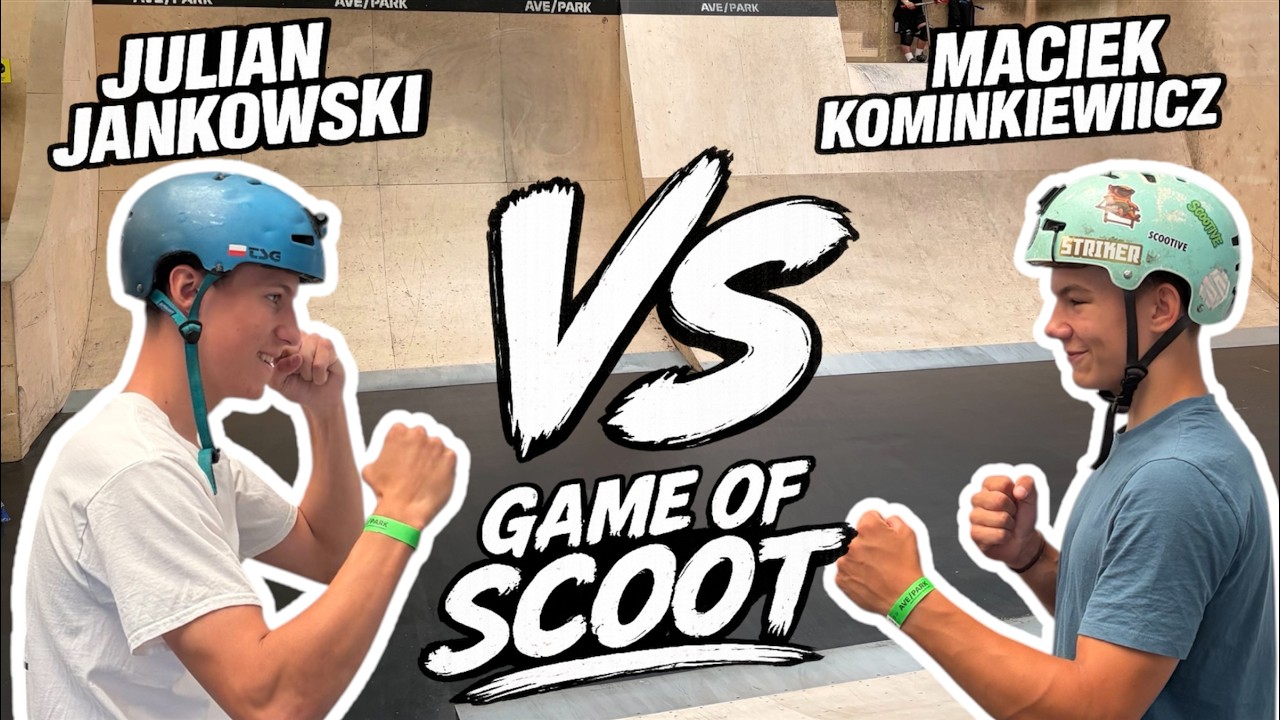GAME OF SCOOT 🤯‼️Julian Jankowski vs Maciek Kominkiewicz