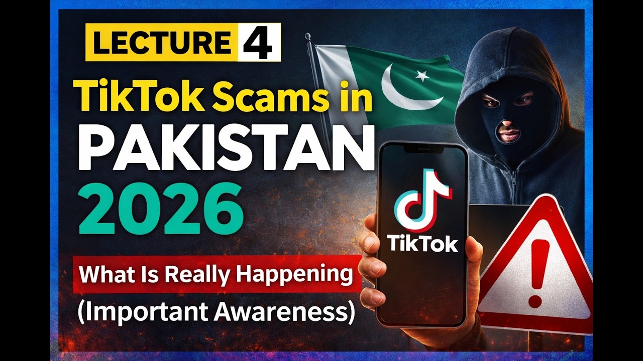 TikTok Scams in Pakistan 2026 | New Fraud Methods Exposed & How to Stay Safe #tiktok