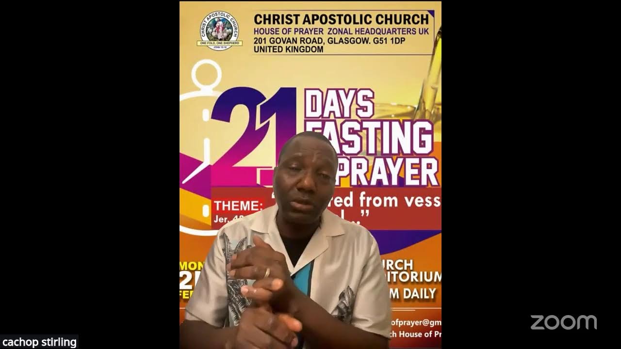 The Morning Dew: Christ Apostolic Church -  House of Prayer  Zone, United Kingdom