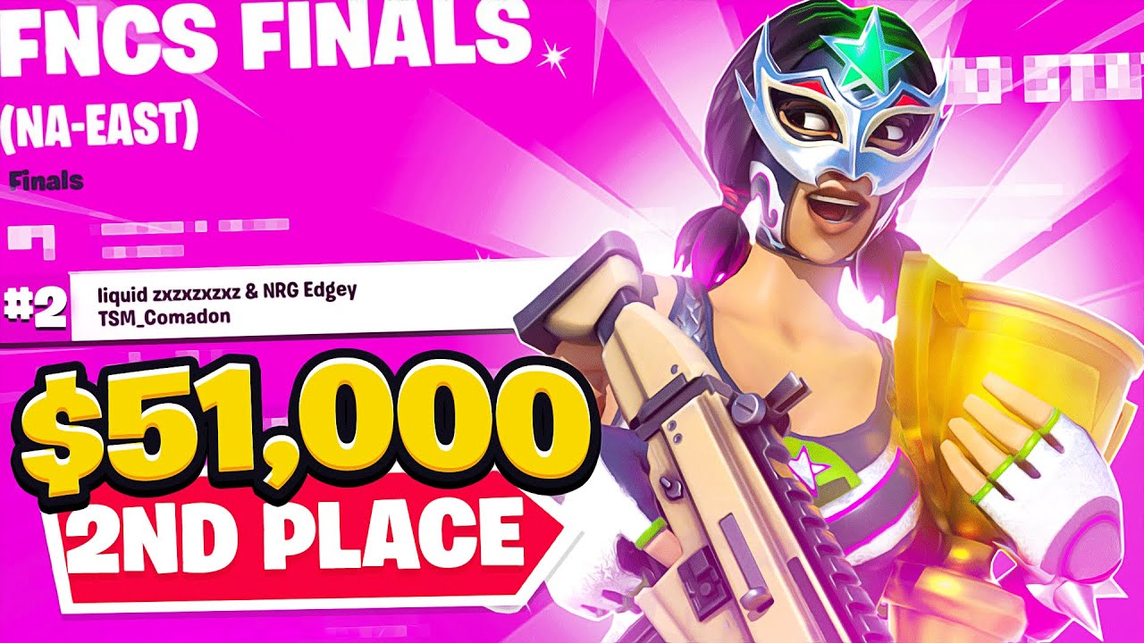 HOW WE PLACED 2ND in FNCS GRAND FINALS (💸$51,000)