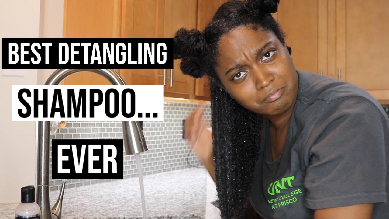 The BEST Detangling Shampoo for Natural Hair