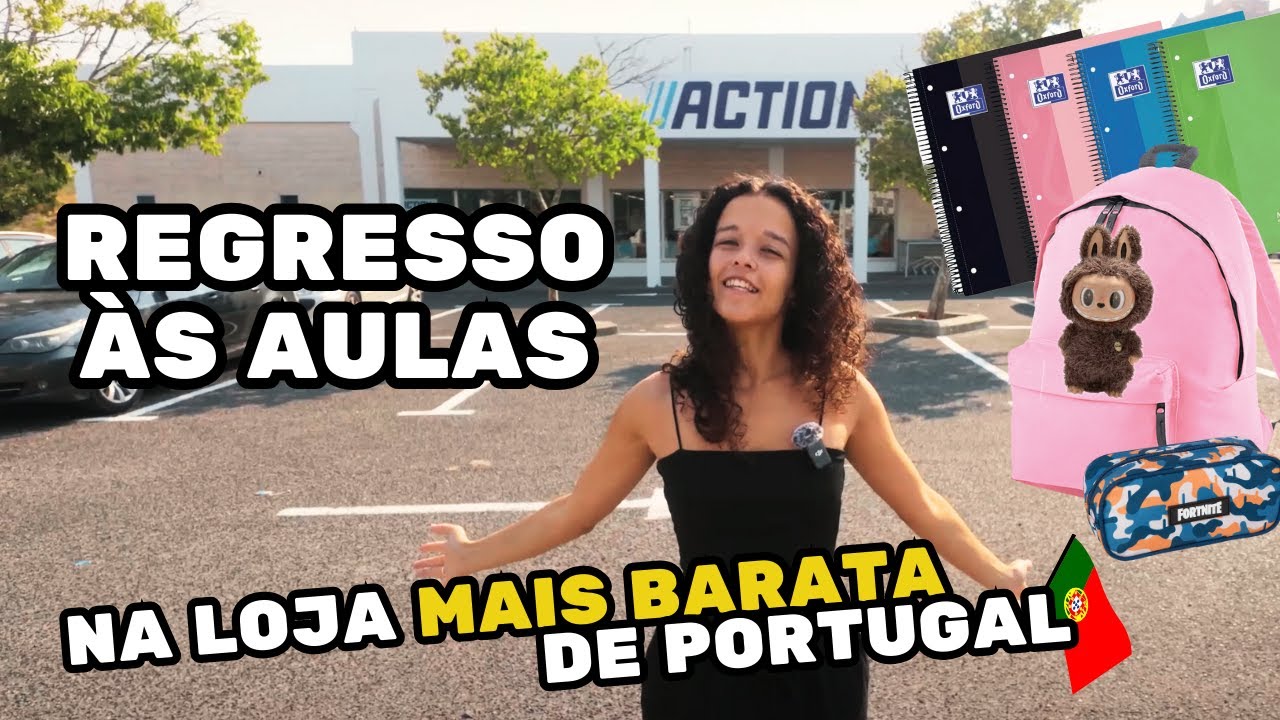 REGRESSO ÀS AULAS na ACTION - A loja mais barata de Portugal | Kathy&Miguel
