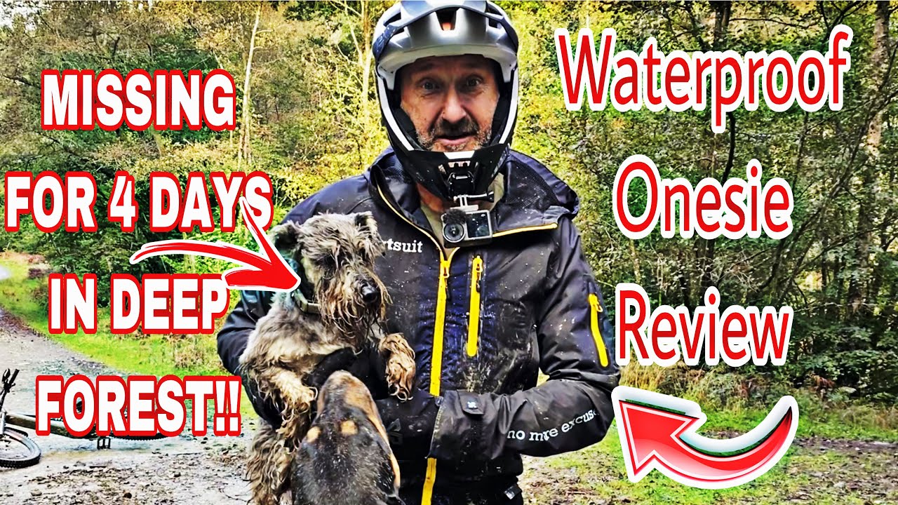 LOST DOG RESCUE & A WATERPROOF ONESIE!
