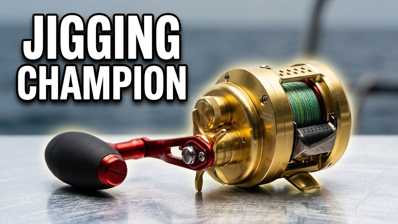 OCEA CONQUEST 200PG, THE LIGHT JIGGING CHAMPION YOU DIDNT KNOW YOU NEEDED