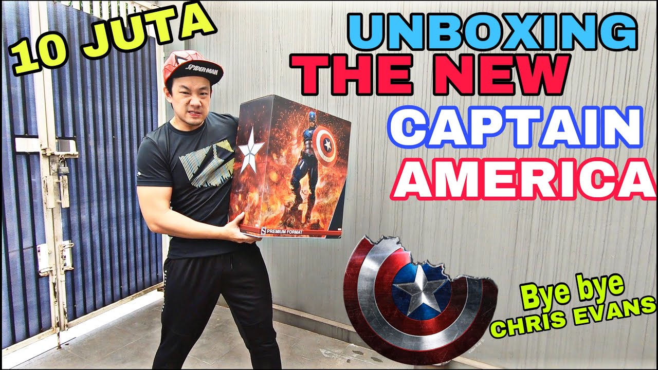AKHIRNYA PUNYA JUGA!! UNBOXING CAPTAIN AMERICA by SIDESHOW PREMIUM FORMAT!!! GANTENG, GAGAH MAXIMAL!