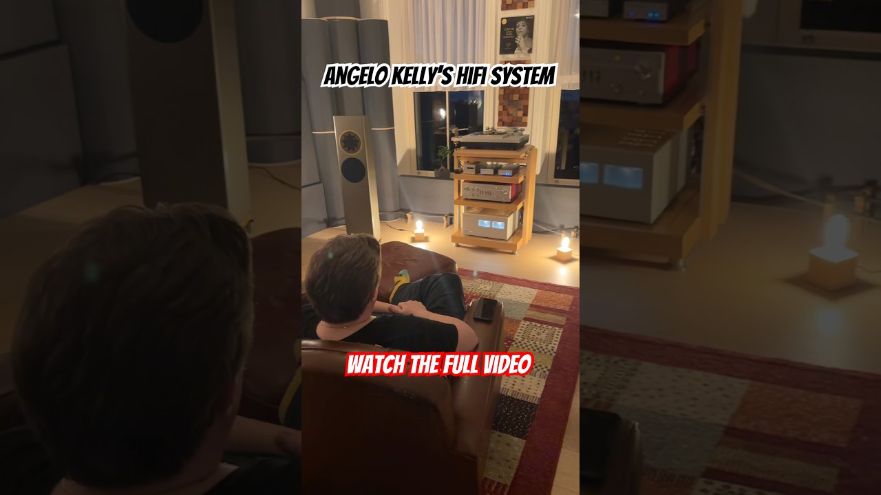 Watch the full Hifi Setup Room Tour on my channel! @AngeloKellyOfficial   #vinyl #hifi