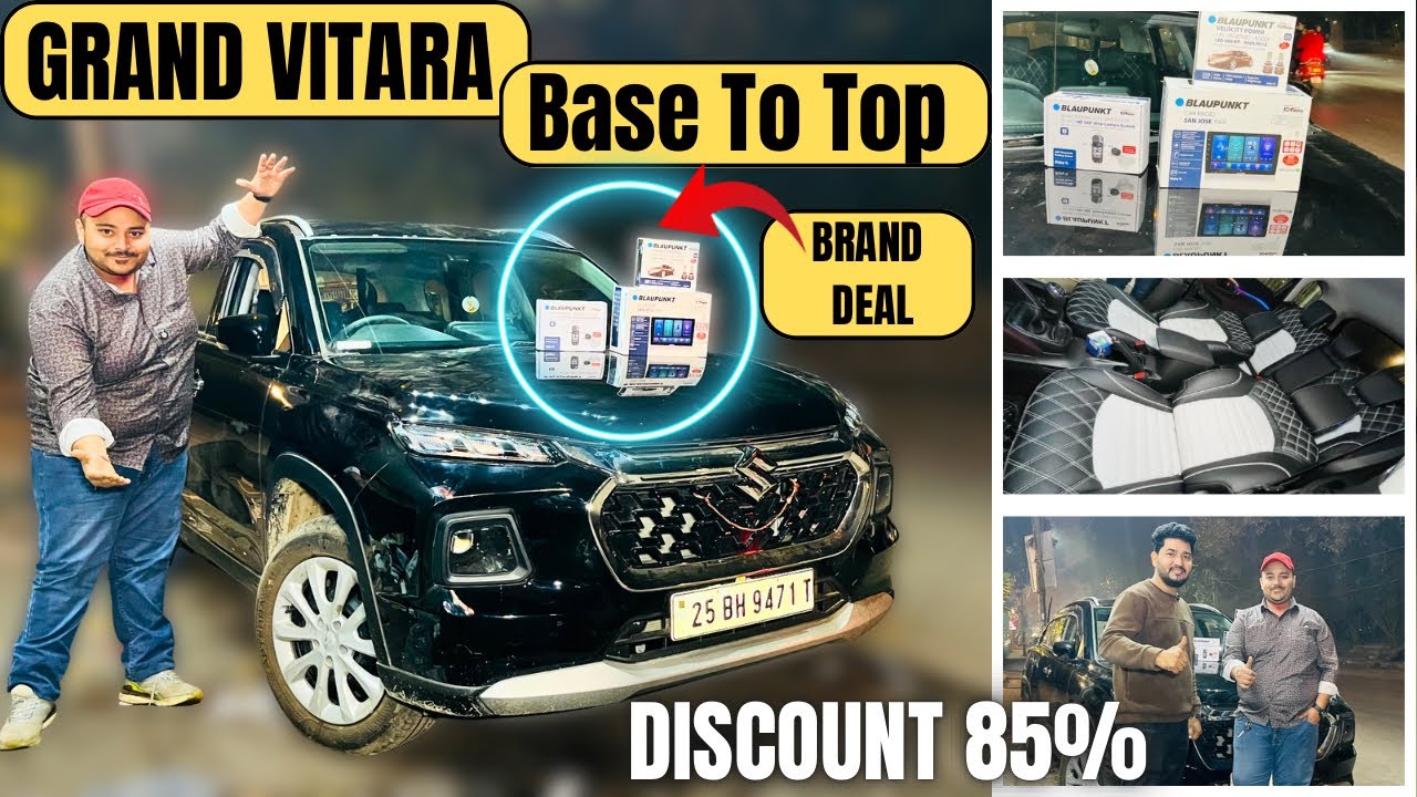 2025 Grand Vitara Base Model Convert Into Top Model with Price | Grand Vitara Sigma Modified 