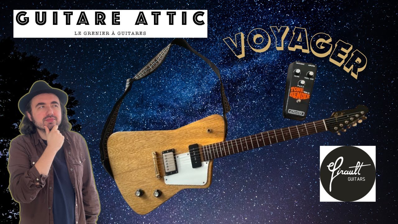 GIRAULT Voyager - Une guitare Made in France plus cool que les Gibson en Korina ?