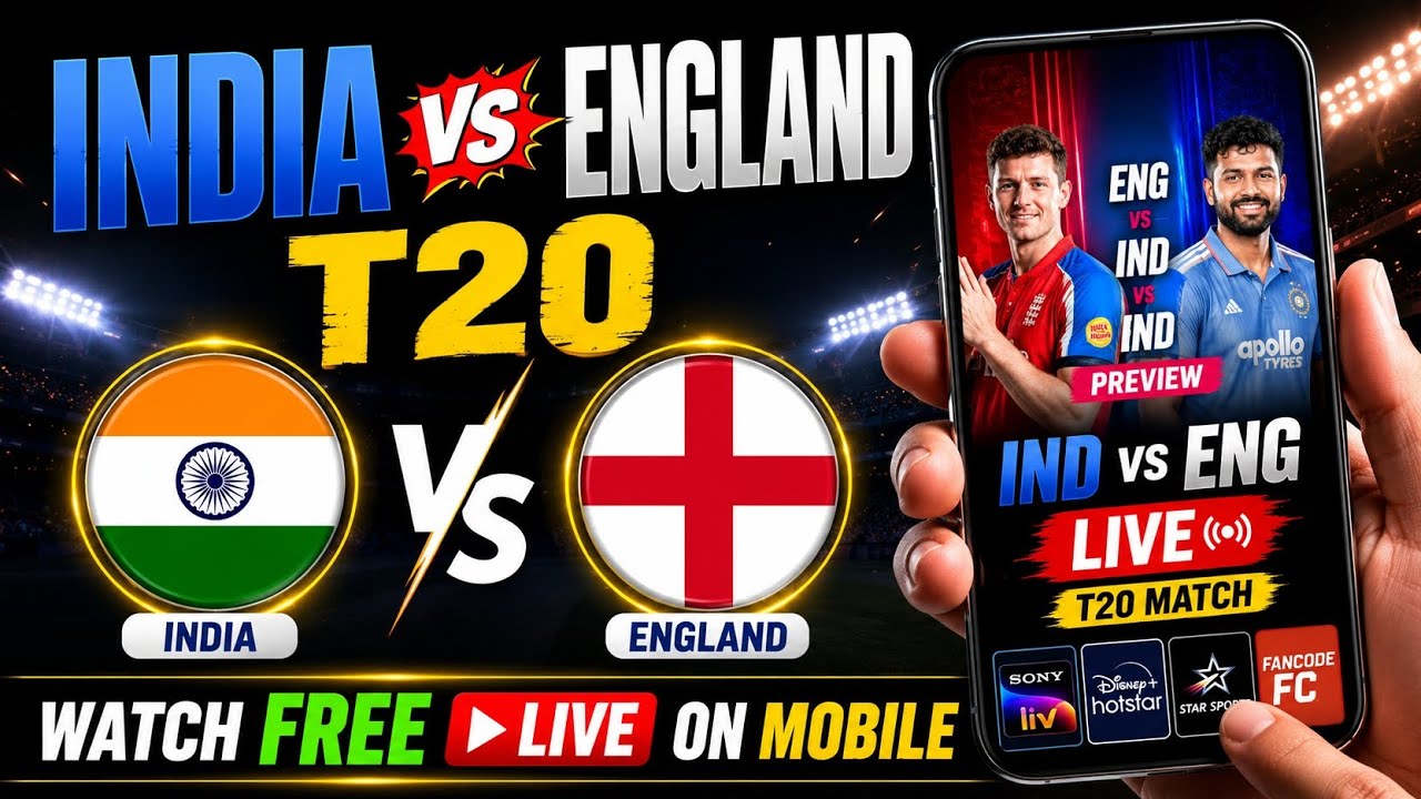 Ind vs eng live match today free kaise dekhe | India vs England live match today | ind vs eng match