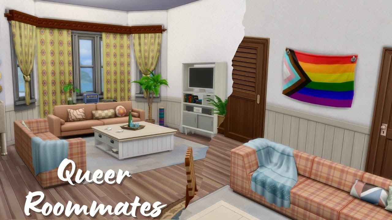 Queer Roommates 🏳️&zwj;🌈 - The Sims 4 Speed Build