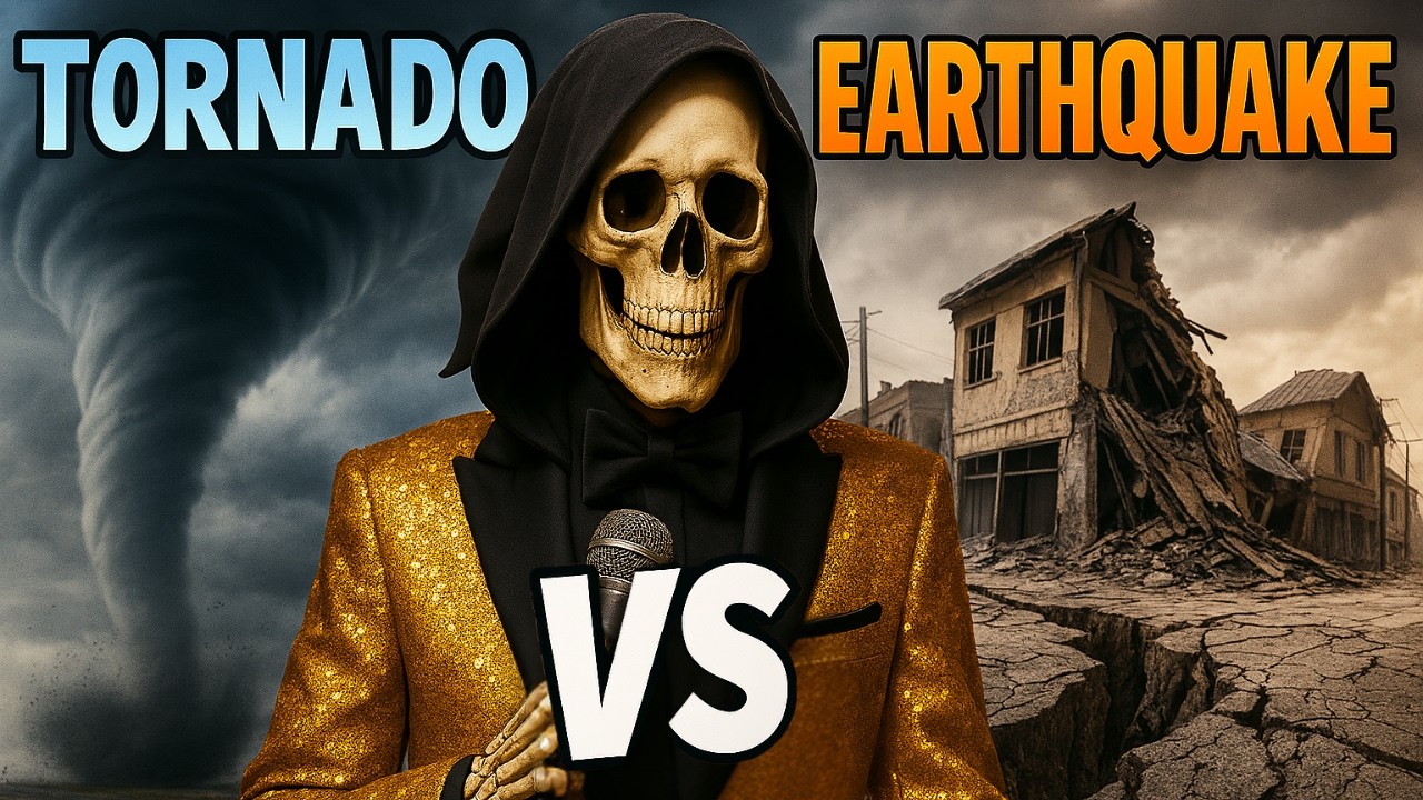 Tornadoes VS Earthquakes : The Big Grim Reaper Show