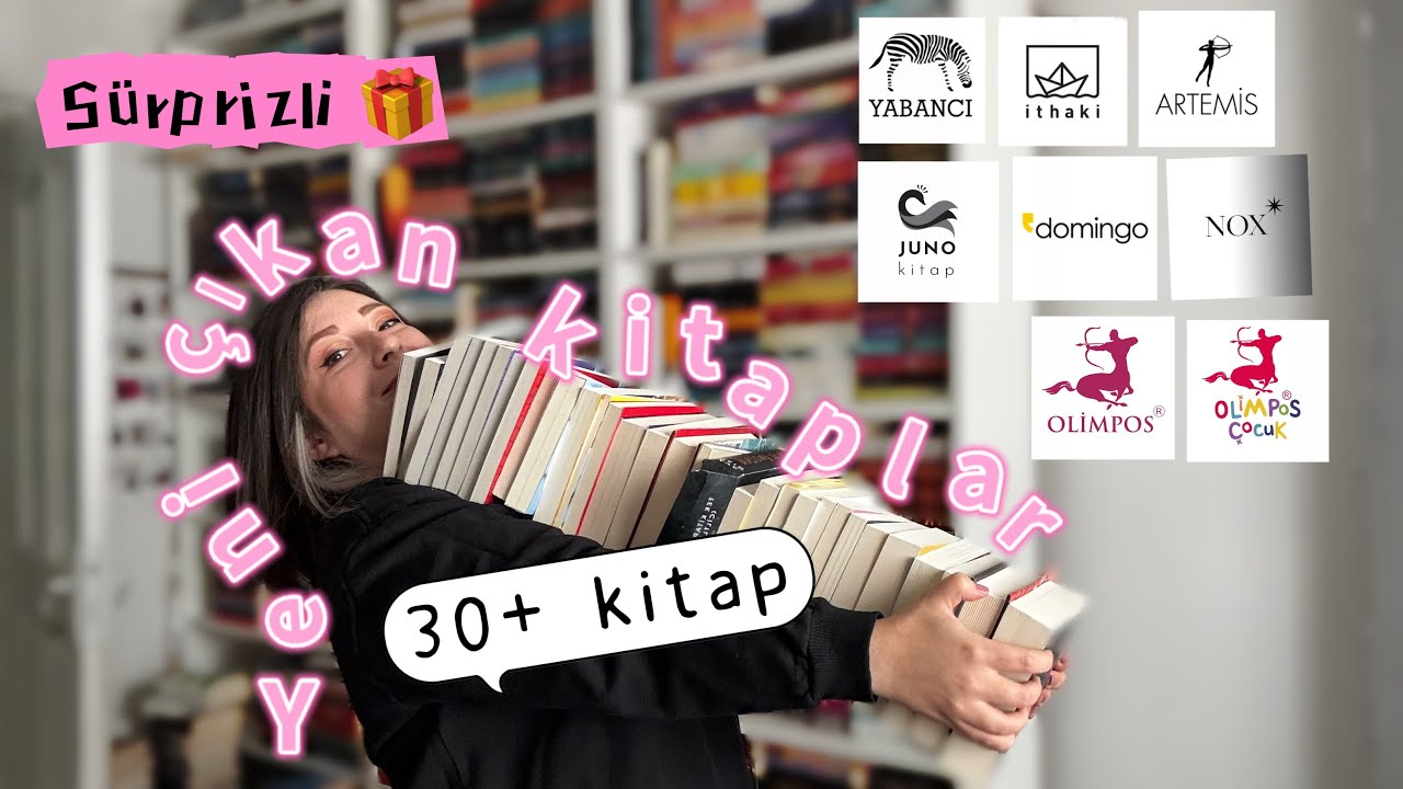 Yeni &ccedil;ıkan kitaplar | S&uuml;rprizli 🎁 | 30+ kitap her t&uuml;r var 🤩