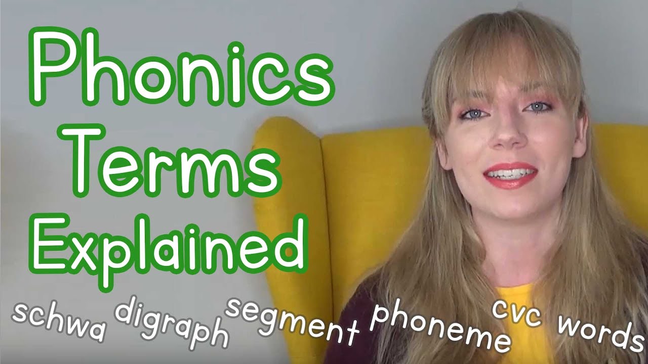 Phonics Terms & Phrases Explained