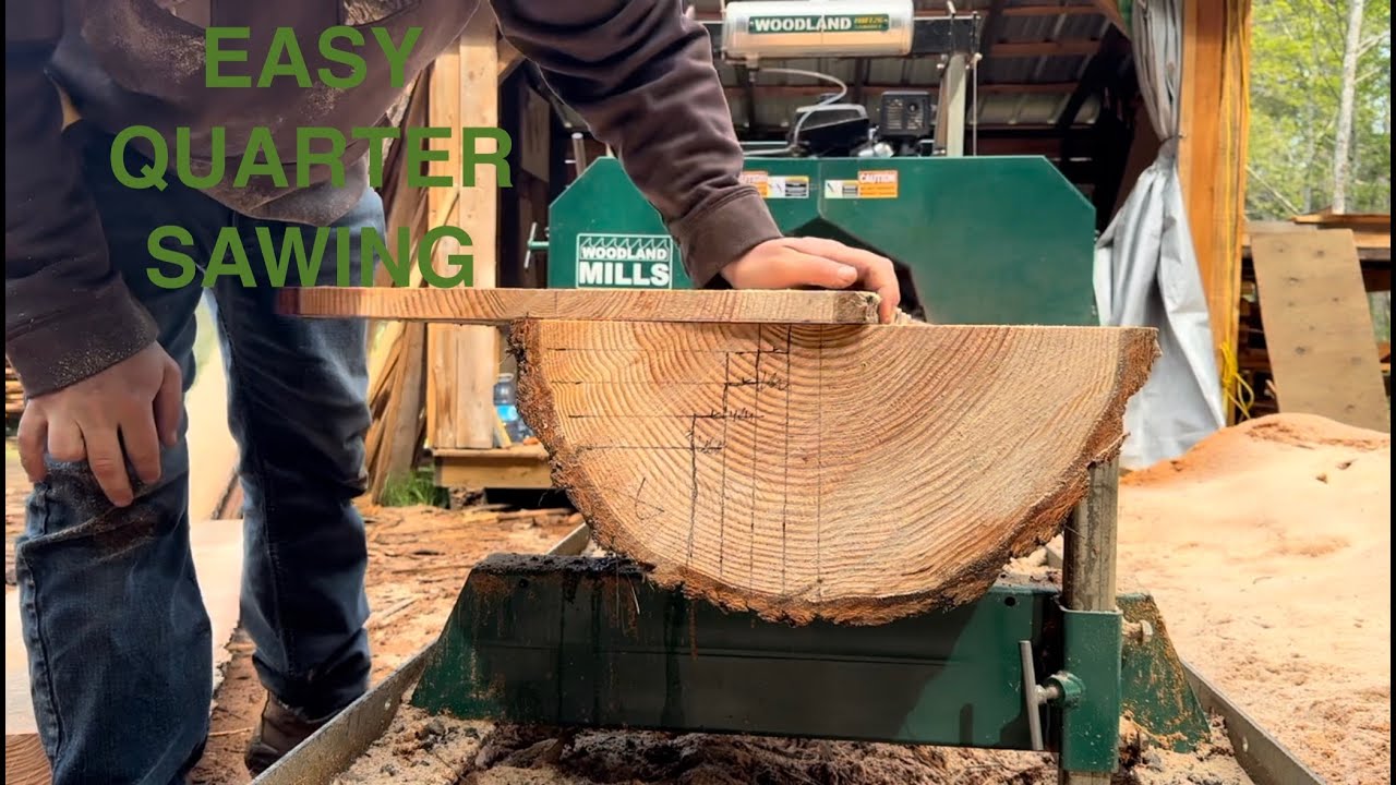 QUARTER SAWING in 6 EASY steps