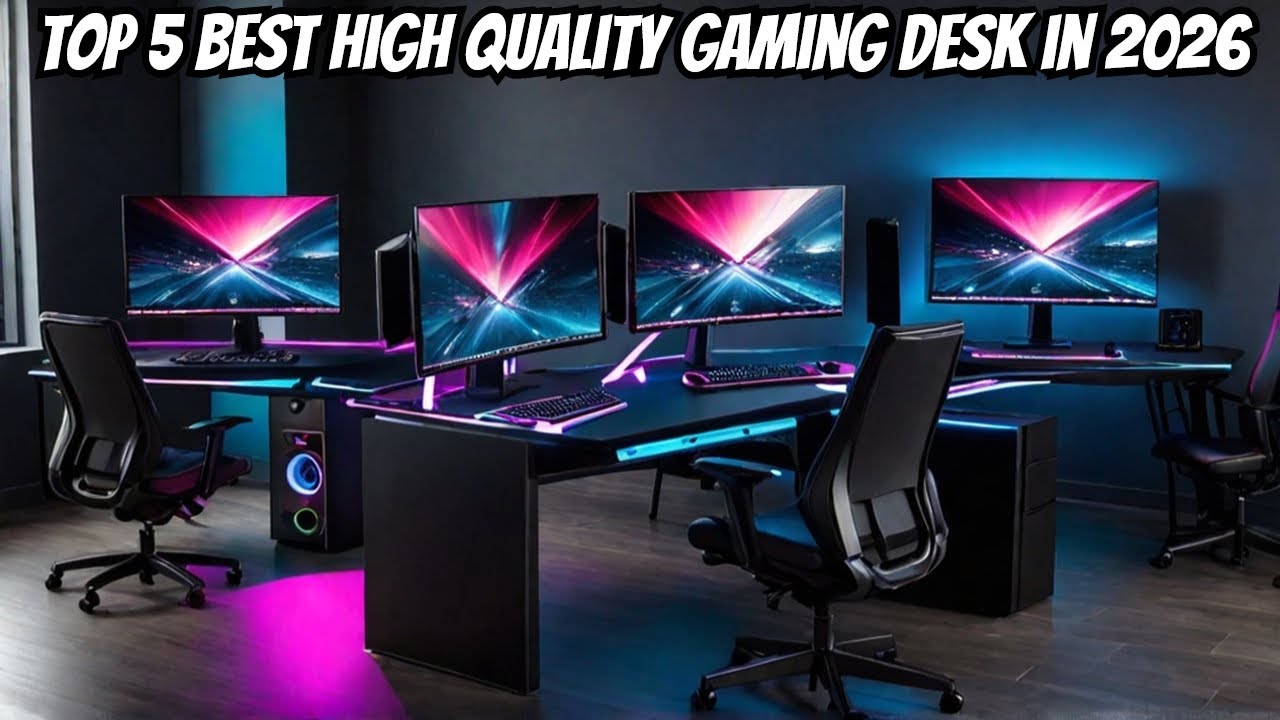 Top 5 Best High Quality Gaming Desk in 2026
