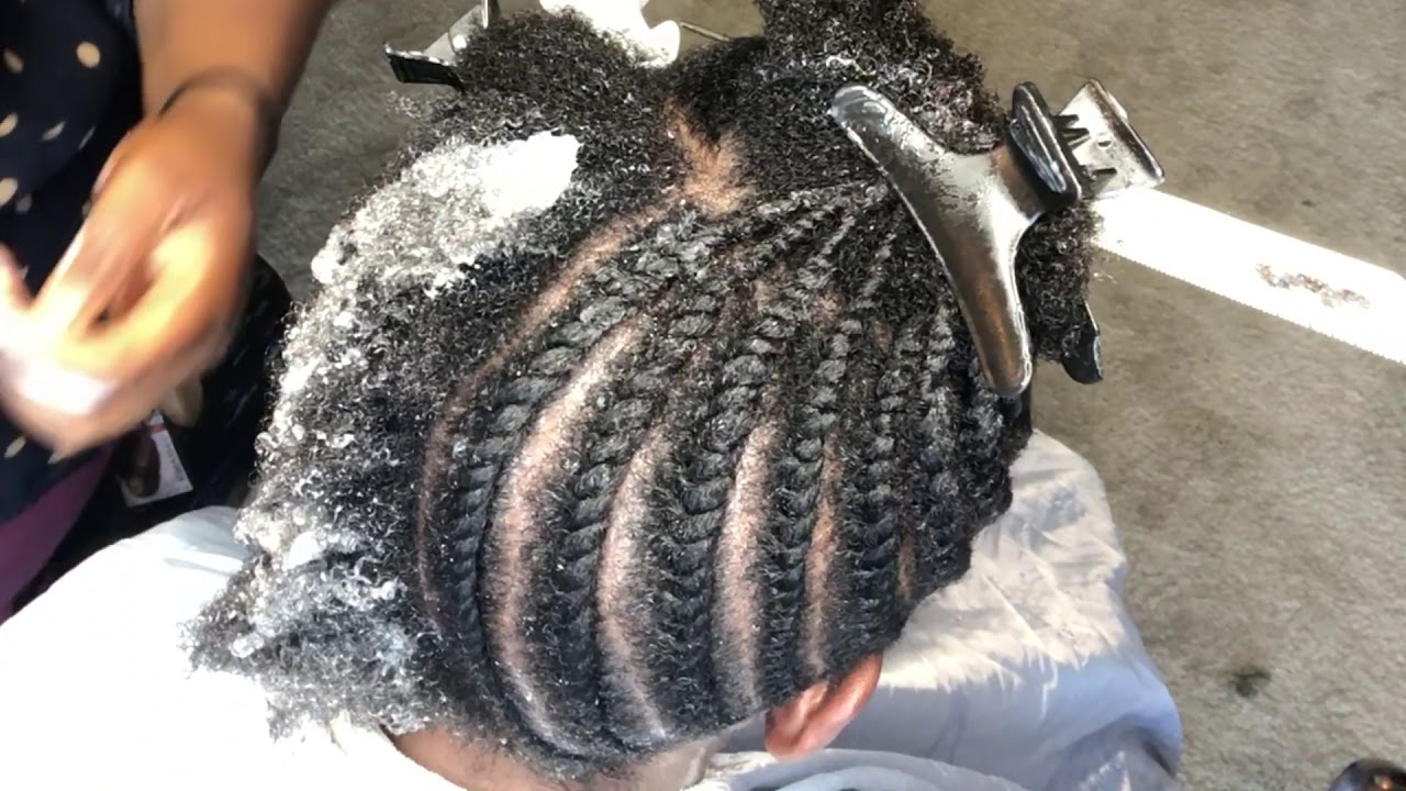 FLAT TWIST UP DO ON SHORT NATURAL HAIR!