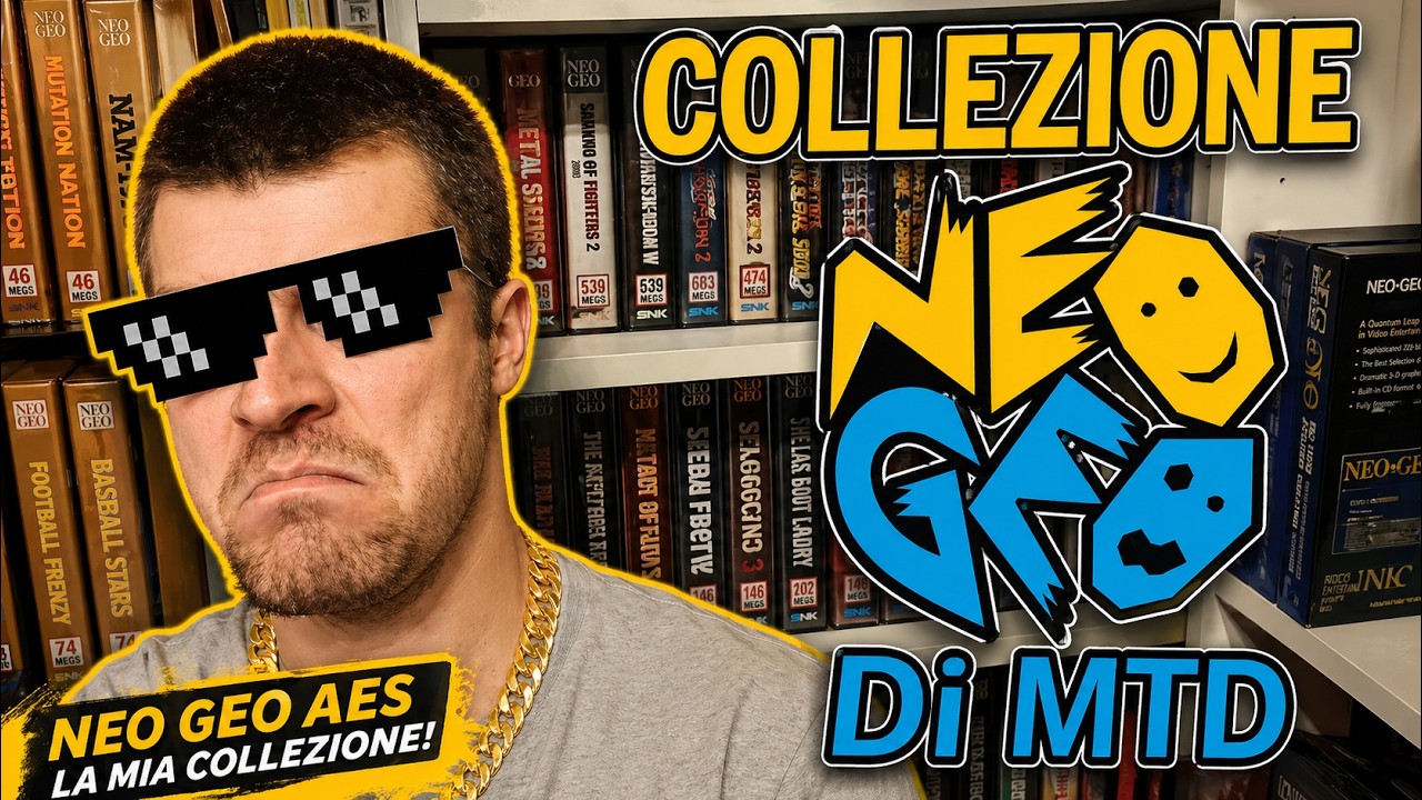 La mia Collezione retrogame SNK NEO GEO (AES MVS CD) - ARCADE Perfect del retrogaming