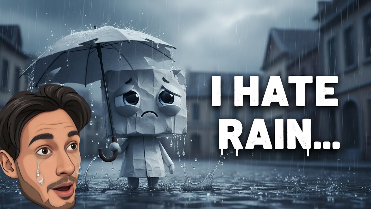 TO FACE THE RAIN 🌧️ | Emotional Indie Game Gameplay | Cute Paper Character Story