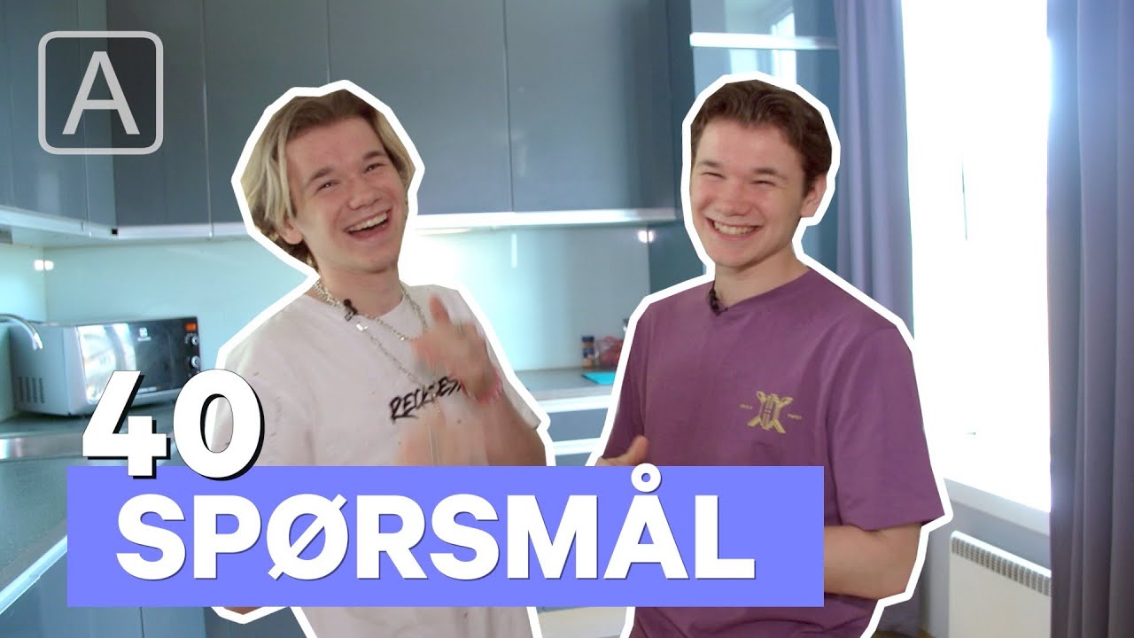 40 spørsmål: Marcus og Martinus