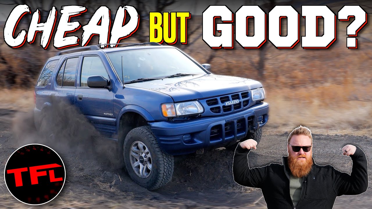 Is the Isuzu Rodeo a Worthy 4x4? Cheap Off-Road SUV Review!