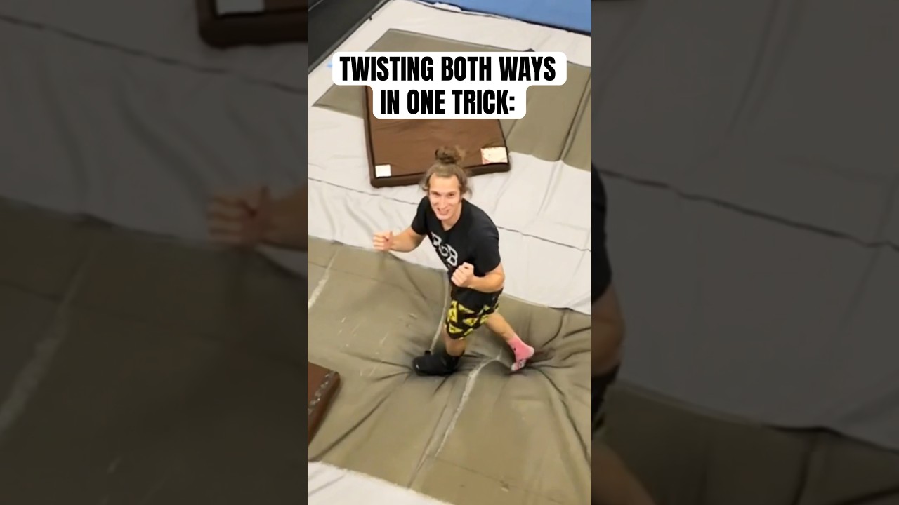 IMPOSSIBLE LOOKING FLIP WITH A BROKEN LEG 👁️👁️