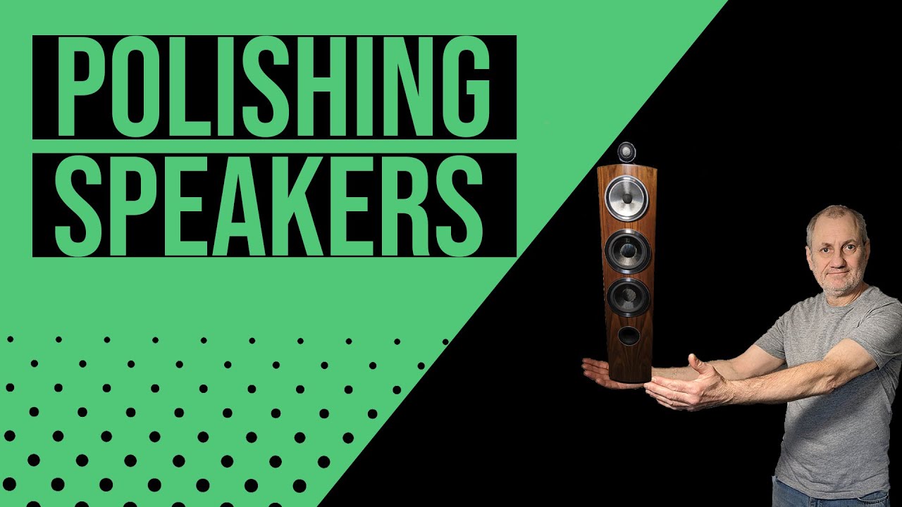 Stripping & Re-polishing The B&W 804 D3 Loudspeakers