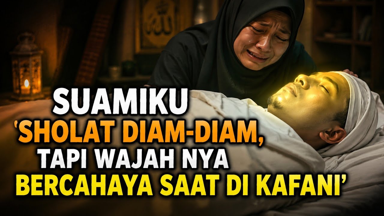 Lelaki Ini Tak Pernah Sholat, Tapi WajahNya Bercahaya Saat Dikafani!