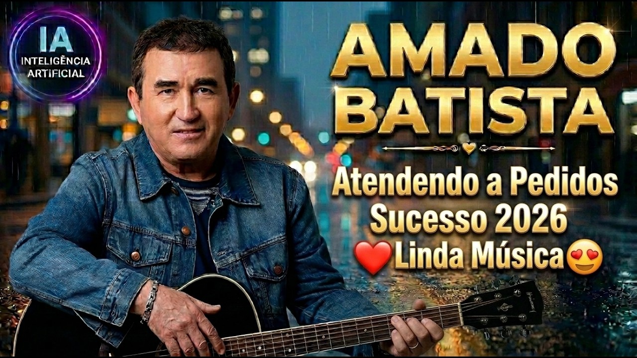 Amado Batista Sucesso 2026❤️❤️Linda Canção😍😍