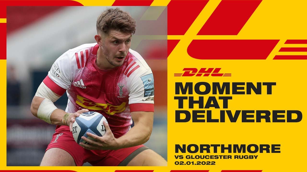 DHL Moment That Delivered - January - Luke Northmore , Harlequins v Gloucester