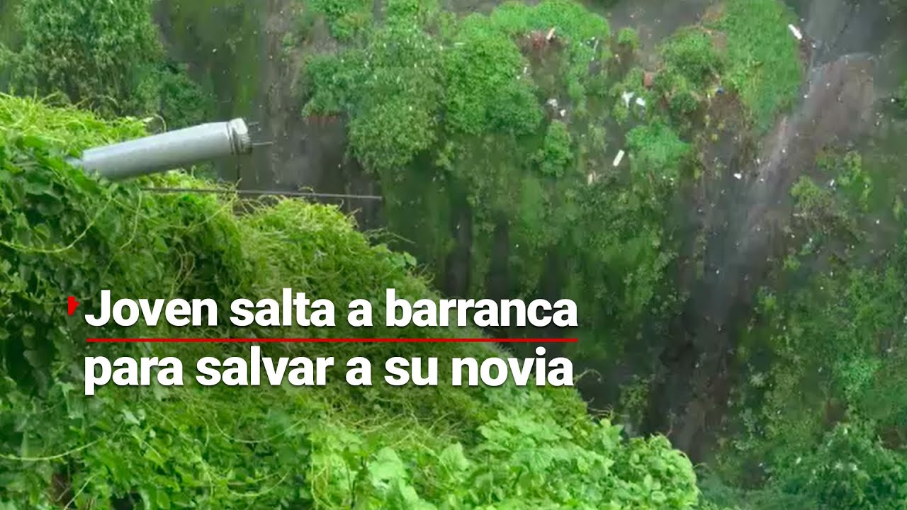 ¡UNA PESADILLA! | Una pareja de novios cayó a un barranco en la CDMX y sobrevivieron de MILAGRO