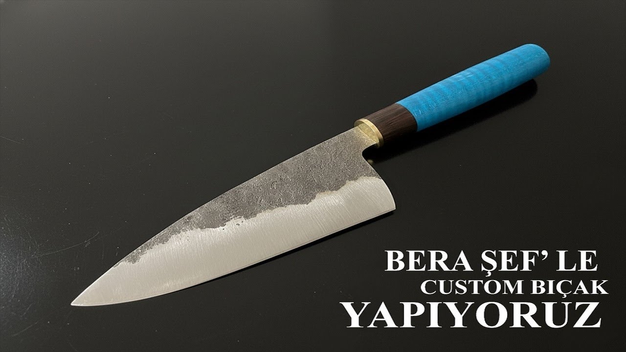 Masterchef yarışmacısı @Bera Altaş  ile şef bıçağı yapıyoruz