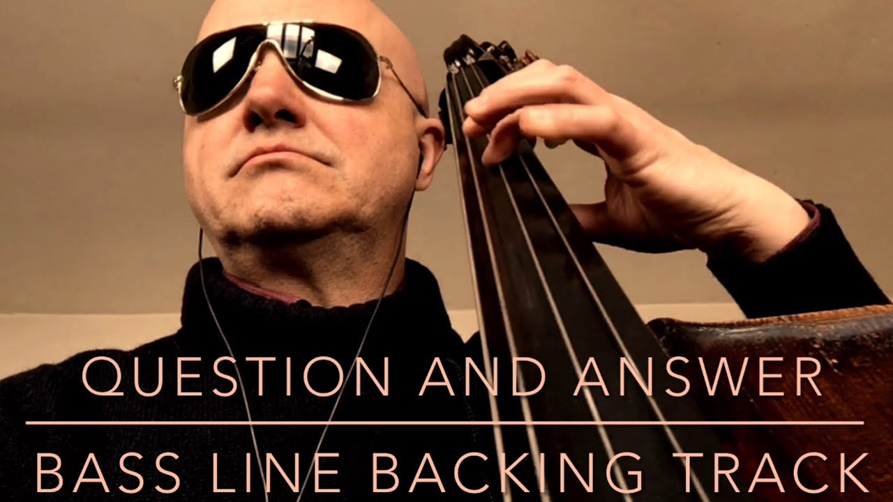 Question And Answer Bass Line Play Along Backing Track