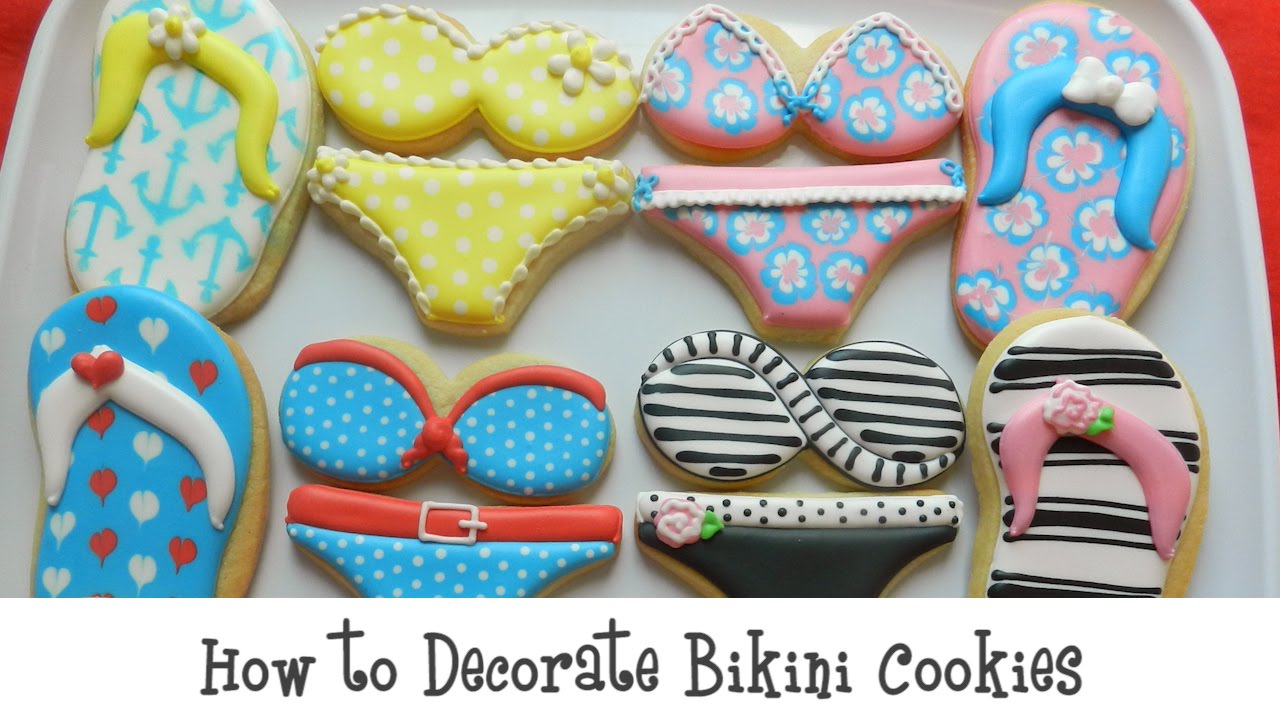 How to Decorate Bikini Cookies