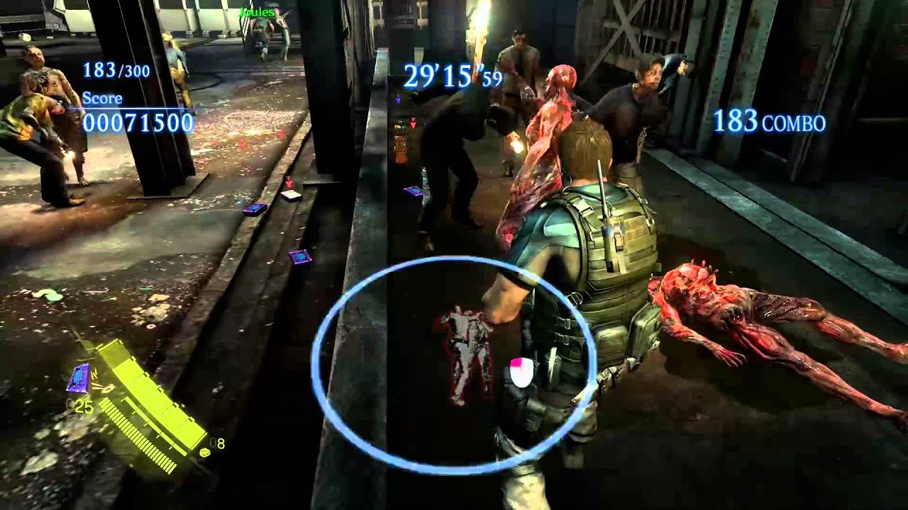 Resident Evil 6 - Mercenaries No Mercy - Rooftop Mission 2878k [Chris&Chris]