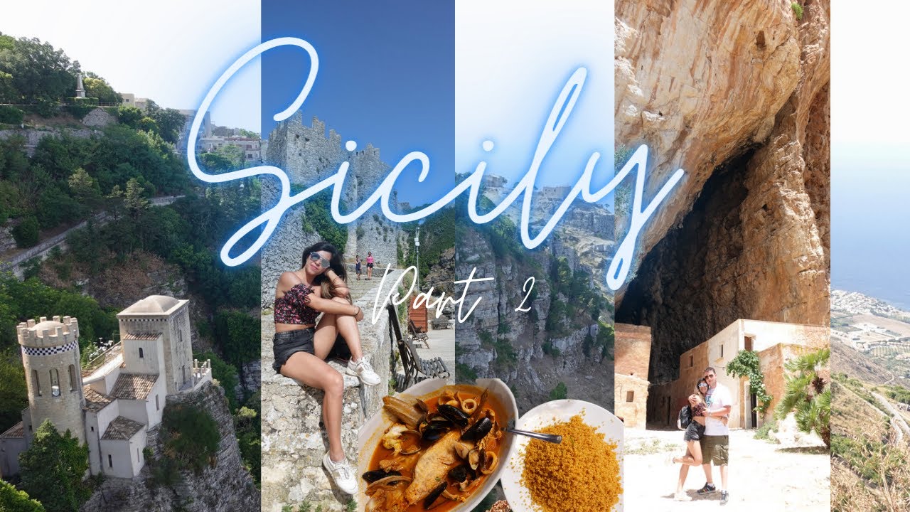 ERICE | Grotta Mangiapane | SEGESTA'S thermal baths | SICILY | Part 2 (DRONE VIEWS)