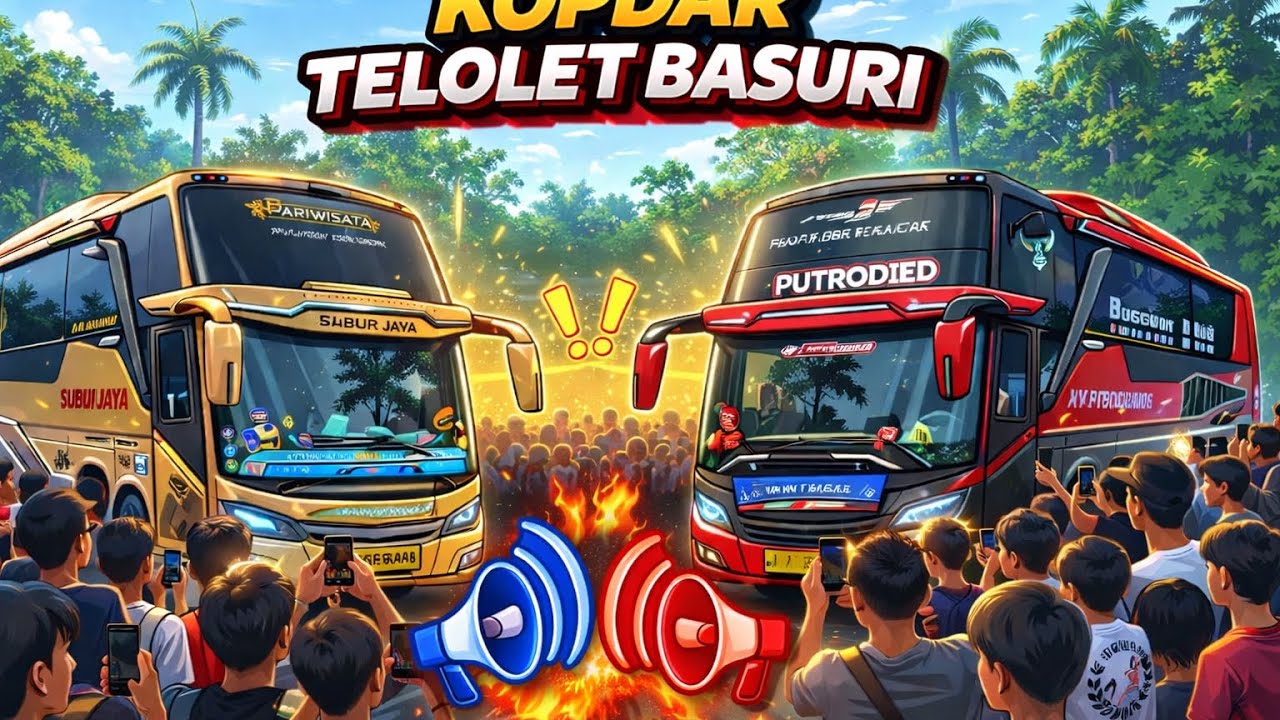 Bukber bersama telolet di MAJT jawa tengah #bus #telolet 