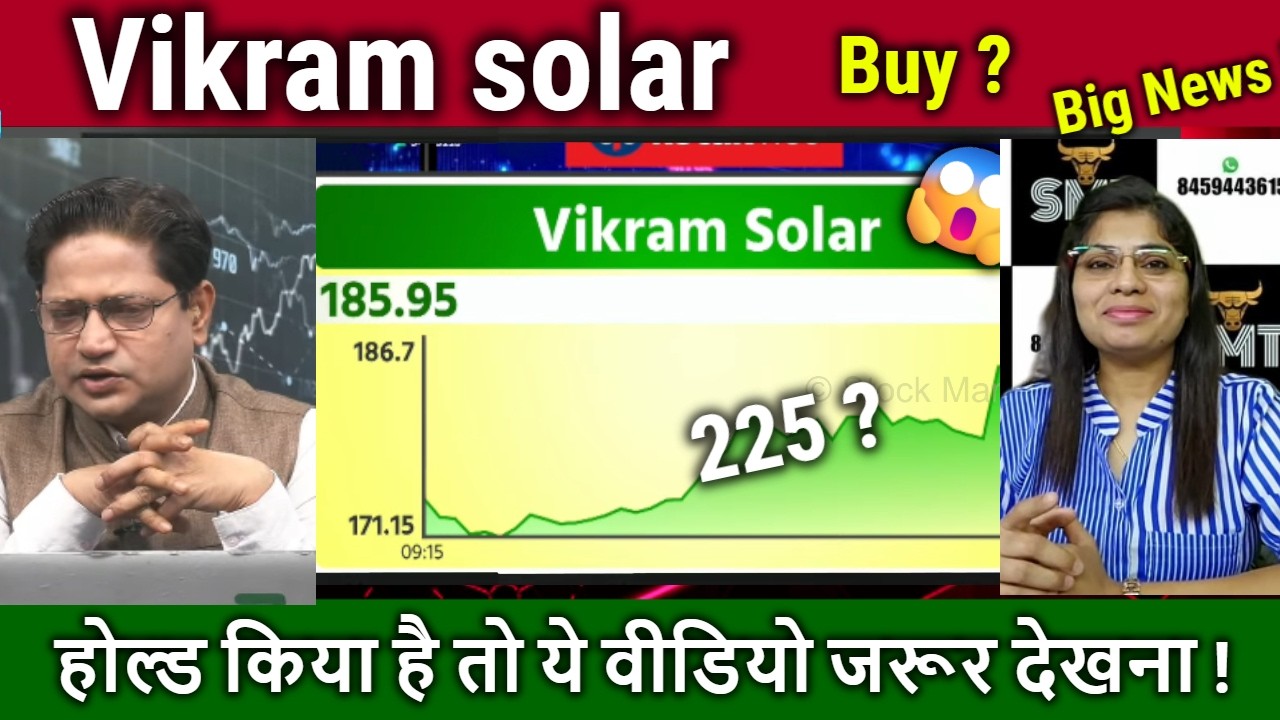 Vikram solar share latest news,buy,hold or sell,vikram solar share analysis,vikram solar target 2026