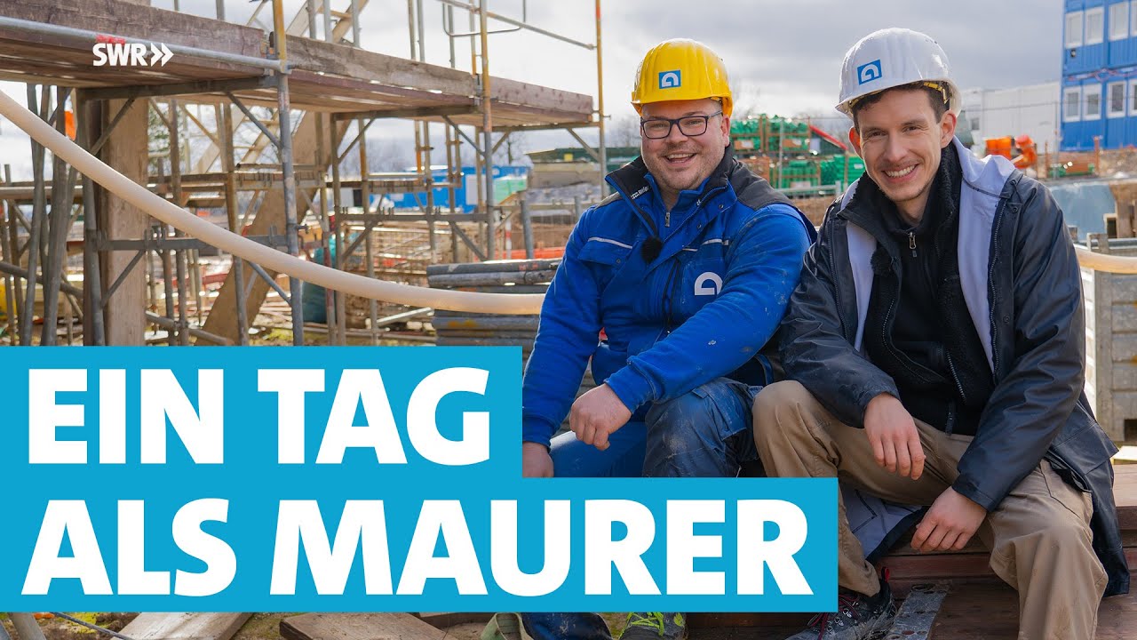 Ein Tag im Leben von Maurer Pascal – Beton, Dreck und schwere Maschinen auf der Baustelle