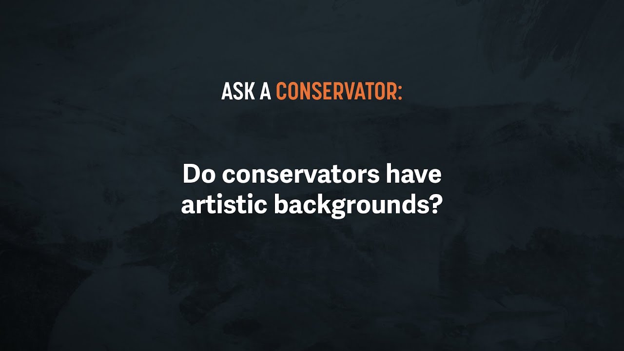 Do conservators have artistic backgrounds? | Ask a Conservator | Preserving ancient Egyptian objects