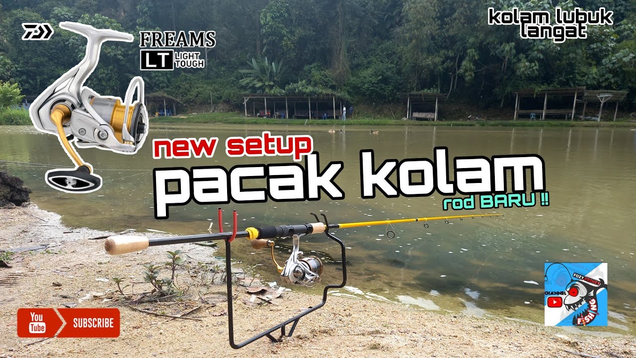 KOLAM PANCING LUBUK LANGAT | 8️⃣3️⃣ | DAIWA FREAM LT VS RODFORD VENOM HYBRID