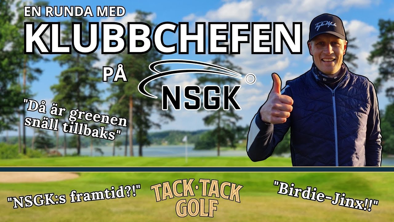 En runda med NSGK´s klubbchef, det bjuds på intervju, bra spel, tips och framtidsplaner!