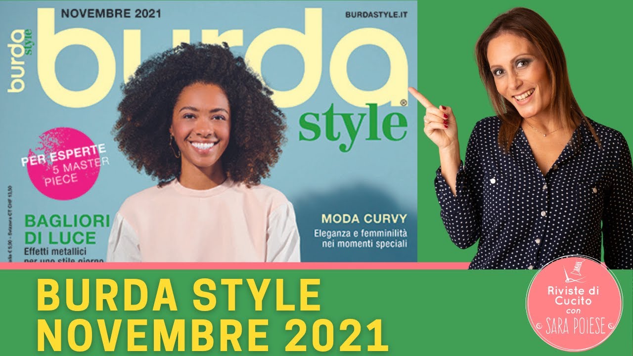 Burda novembre 2021 | Burda November 2021 | In sartoria con Sara Poiese