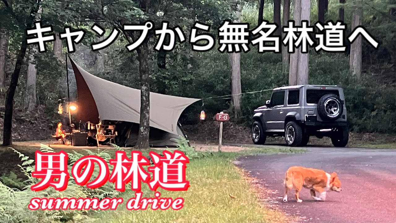 JIMNY SIERRA 74/オートキャンプ場から無名林道へ