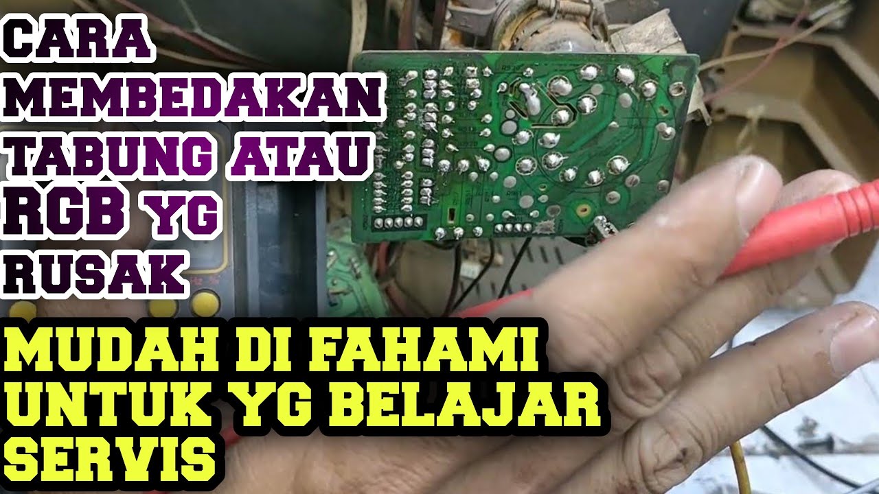 vlog 211 100% WOROK‼️CARA MEMBEDAKAN TABUNG ATAU RGB YG RUSAK