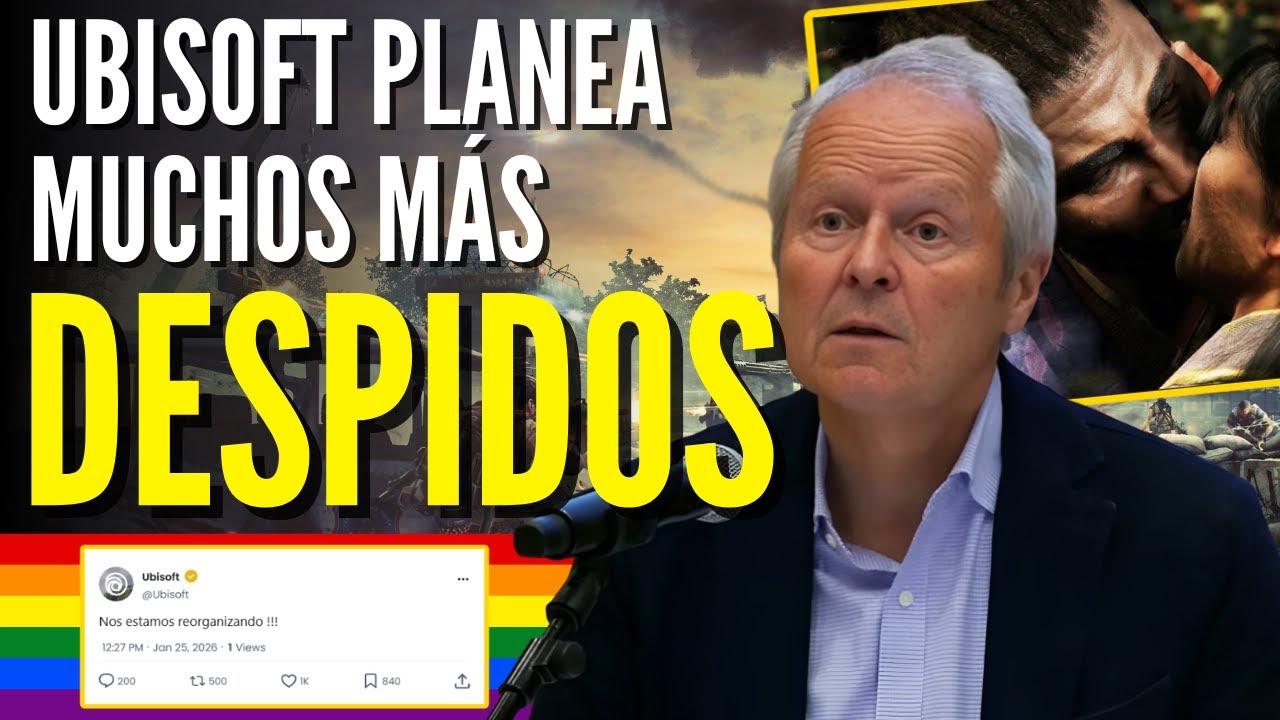 UBISOFT PLANEA OTROS 2000 DESPIDOS EN LOS PR&Oacute;XIMOS MESES